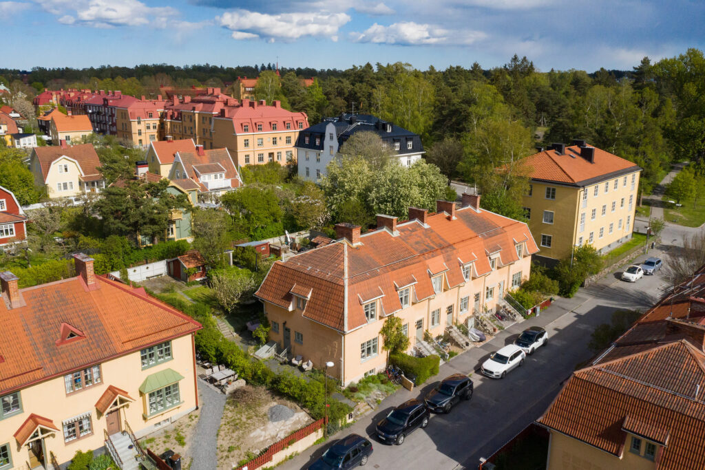 Relining i fastighetshus, Täby Hägernäs