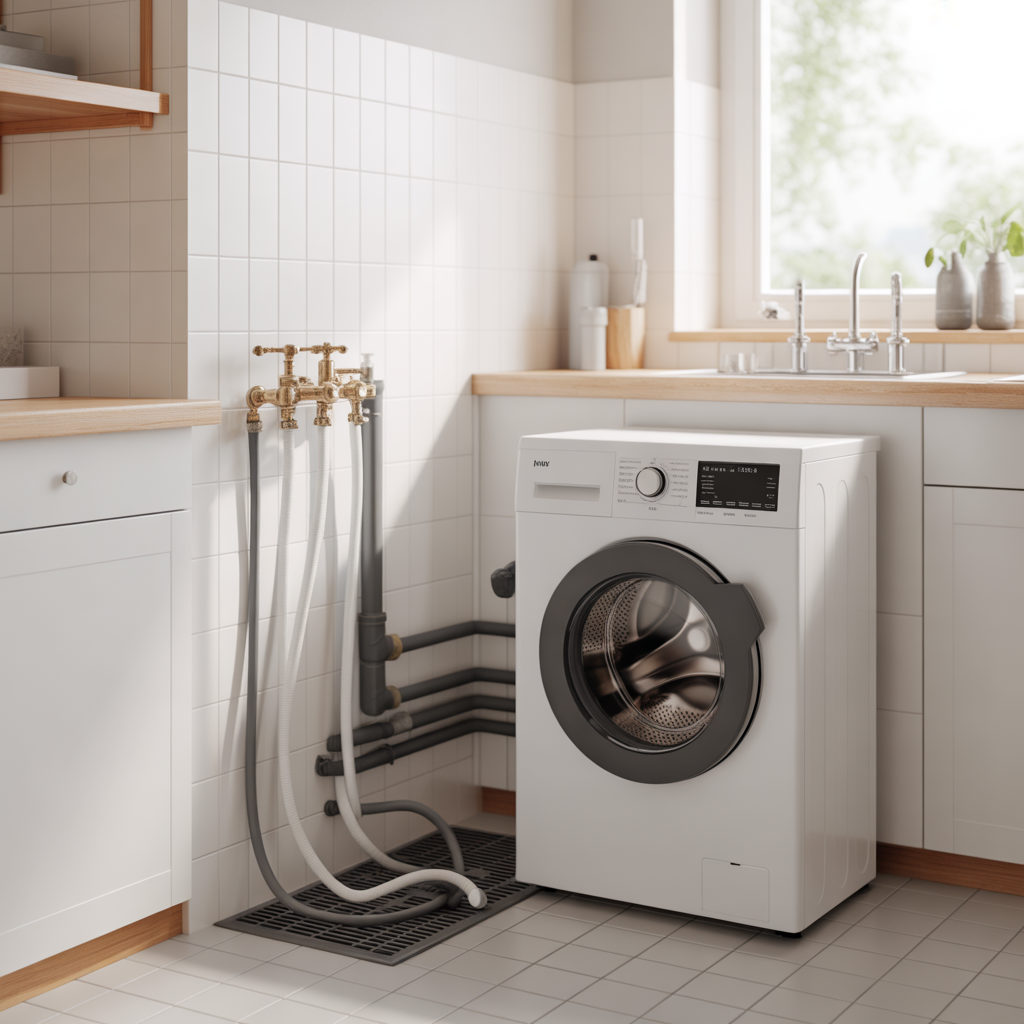 2.Installera egen tvattmaskin vad kravs av VVS
