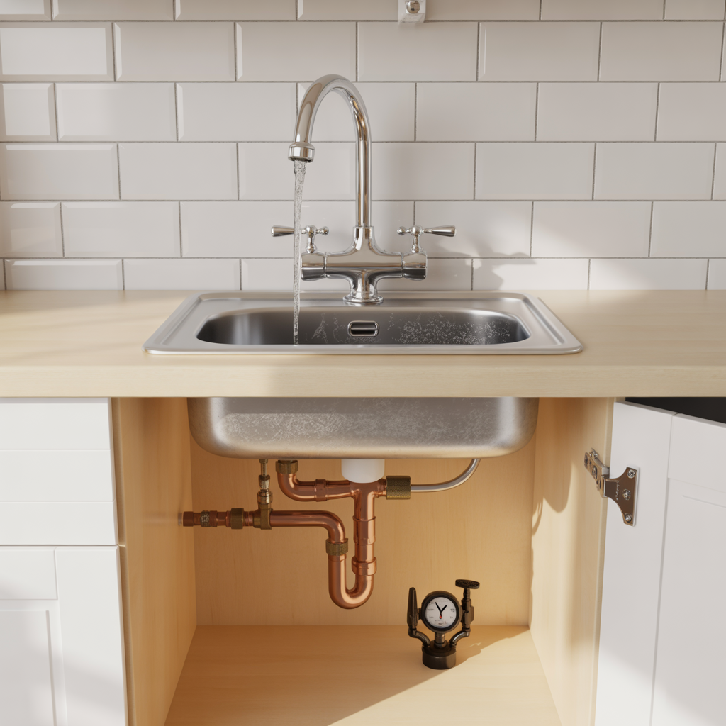 felsokning av daligt vattentryck i kranen orsaker och atgard